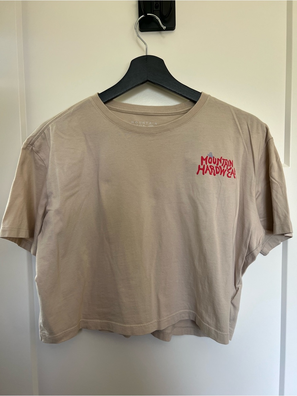 Mountain Hardwear Crop Tee with Retro Logo